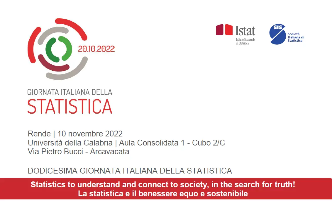 GIS 2022 - DODICESIMA GIORNATA ITALIANA DELLA STATISTICA
