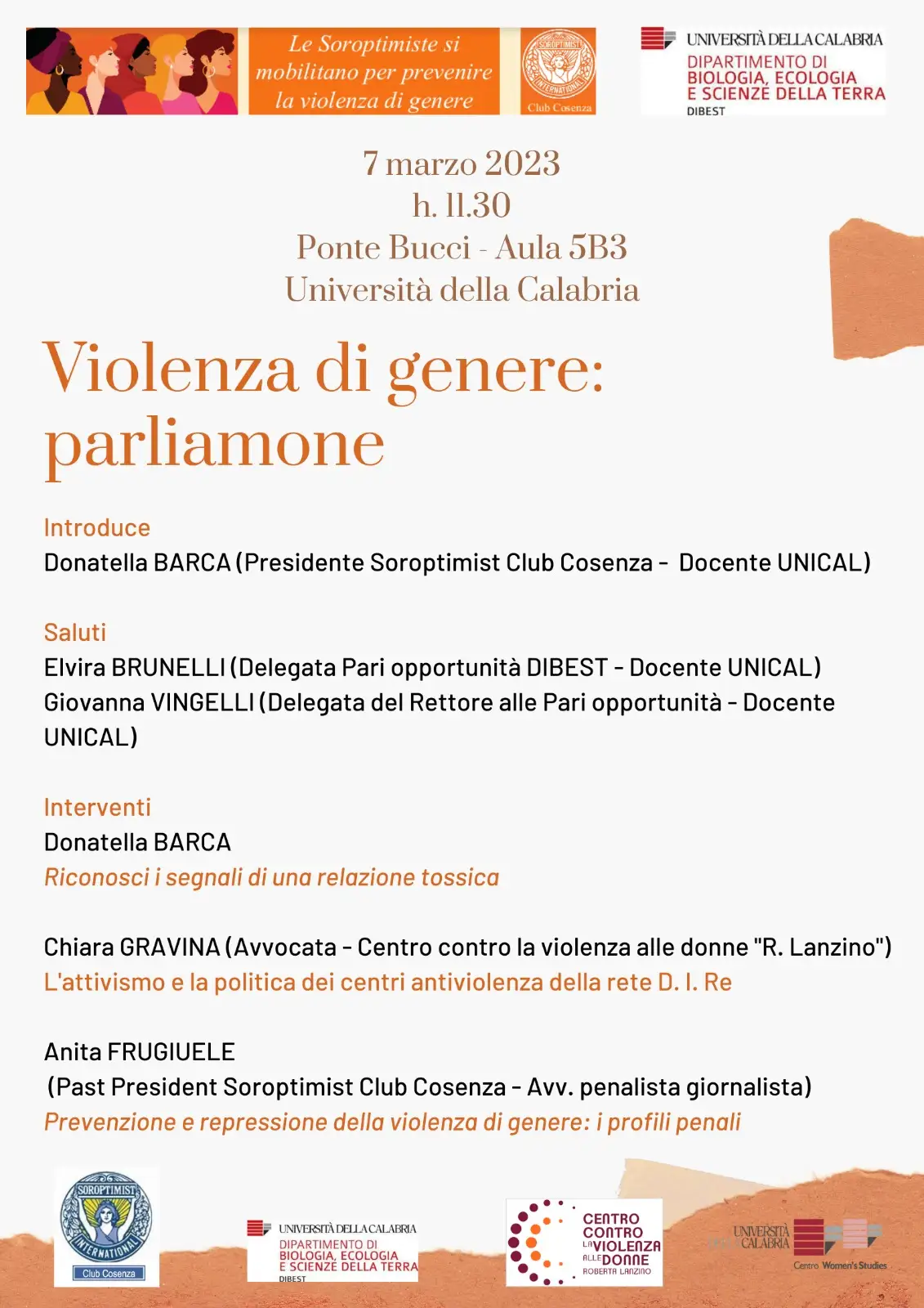 locandina violenza di genere locandina violenza di genere
